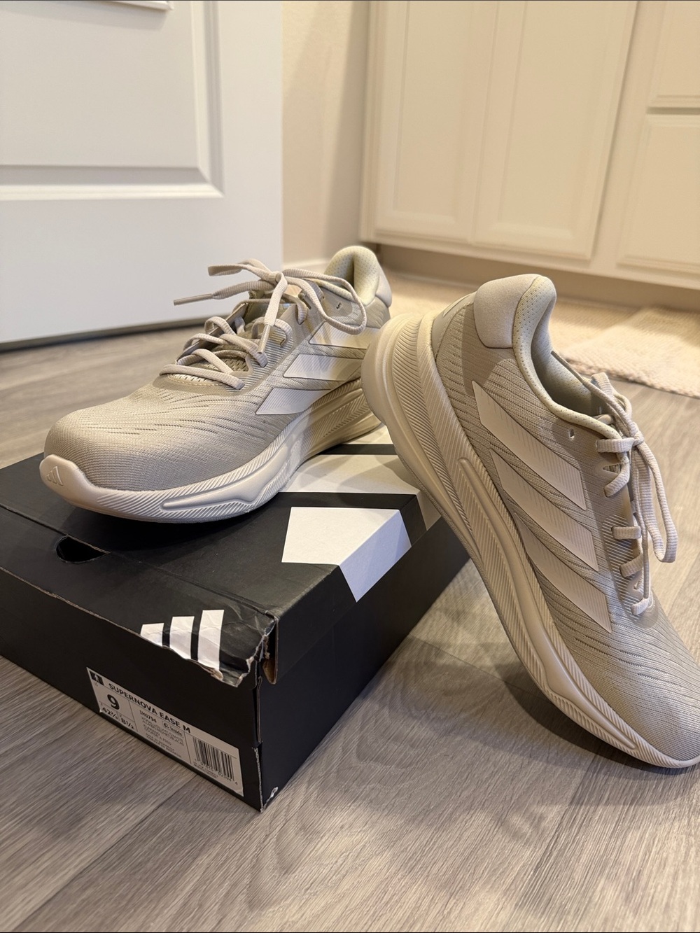 adidas Beige Supernova Ease Sneakers